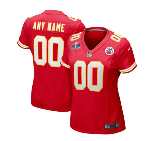 Custom Men Kansas City Chiefs  Nike Red Limited NFL 2024 Super Bowl Jersey->los angeles angels->MLB Jersey